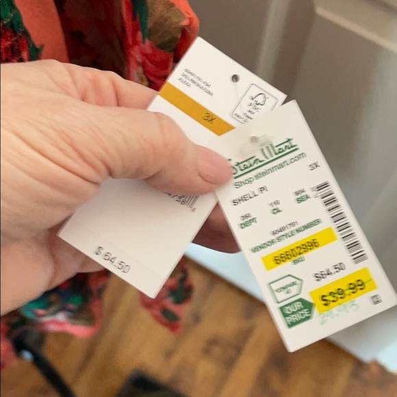 Plus Size 3X top by Vintage America, NWT - Picture 7 of 9